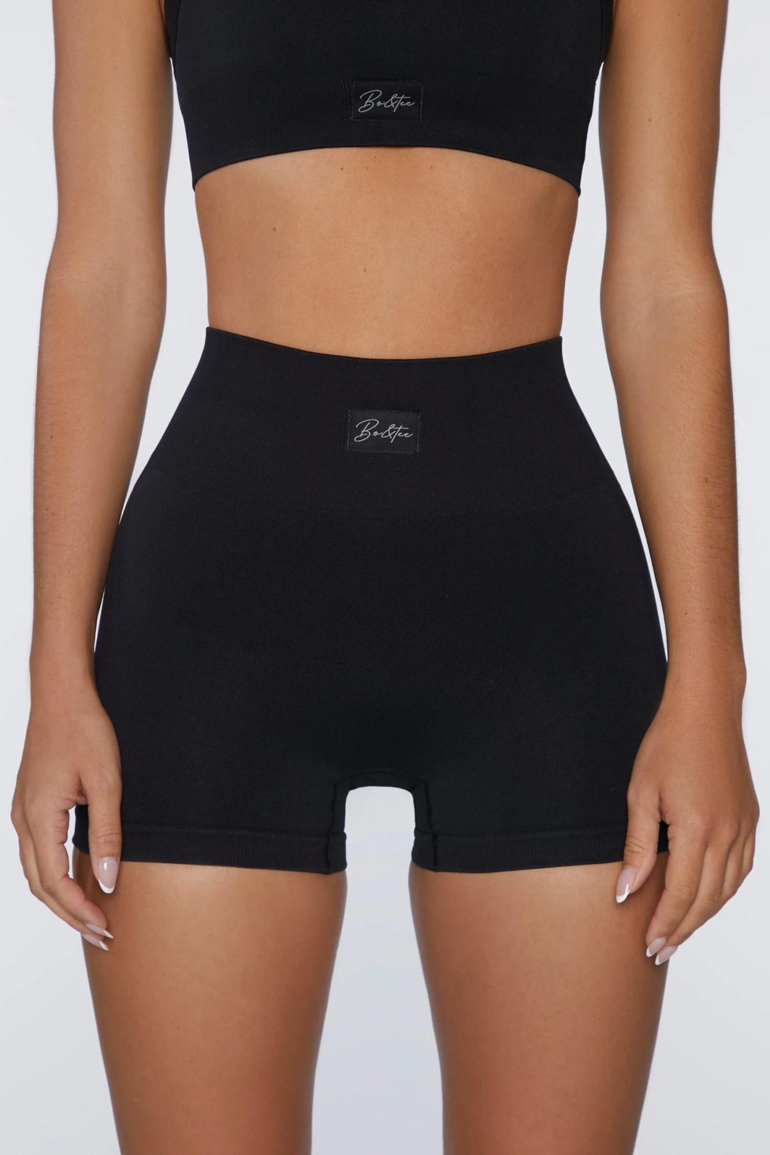 Mini Shorts In Black 4 Mini Shorts In Black - Image 2