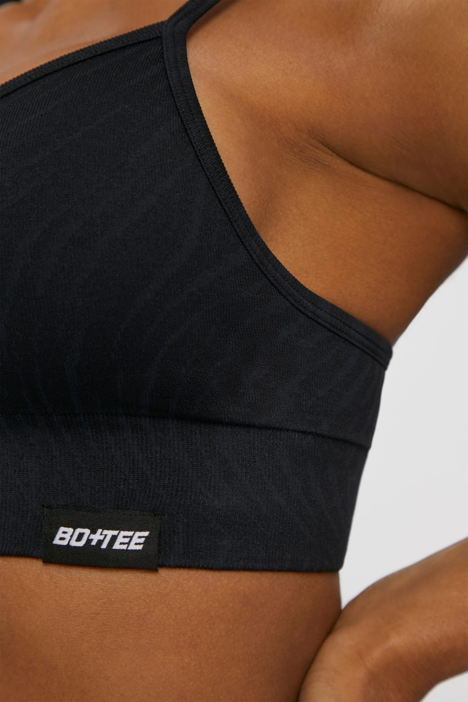 Sports Bra In Black 8 Sports Bra In Black - Image 6