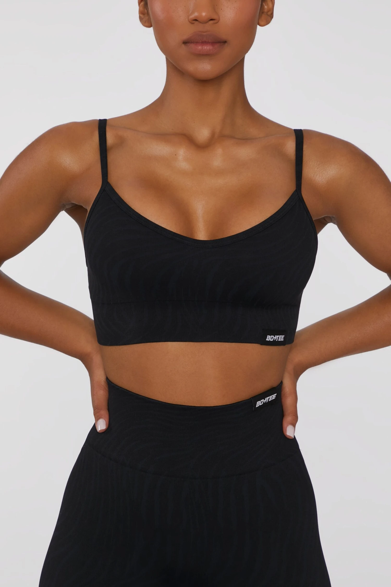 Sports Bra In Black 4 Sports Bra In Black - Image 2