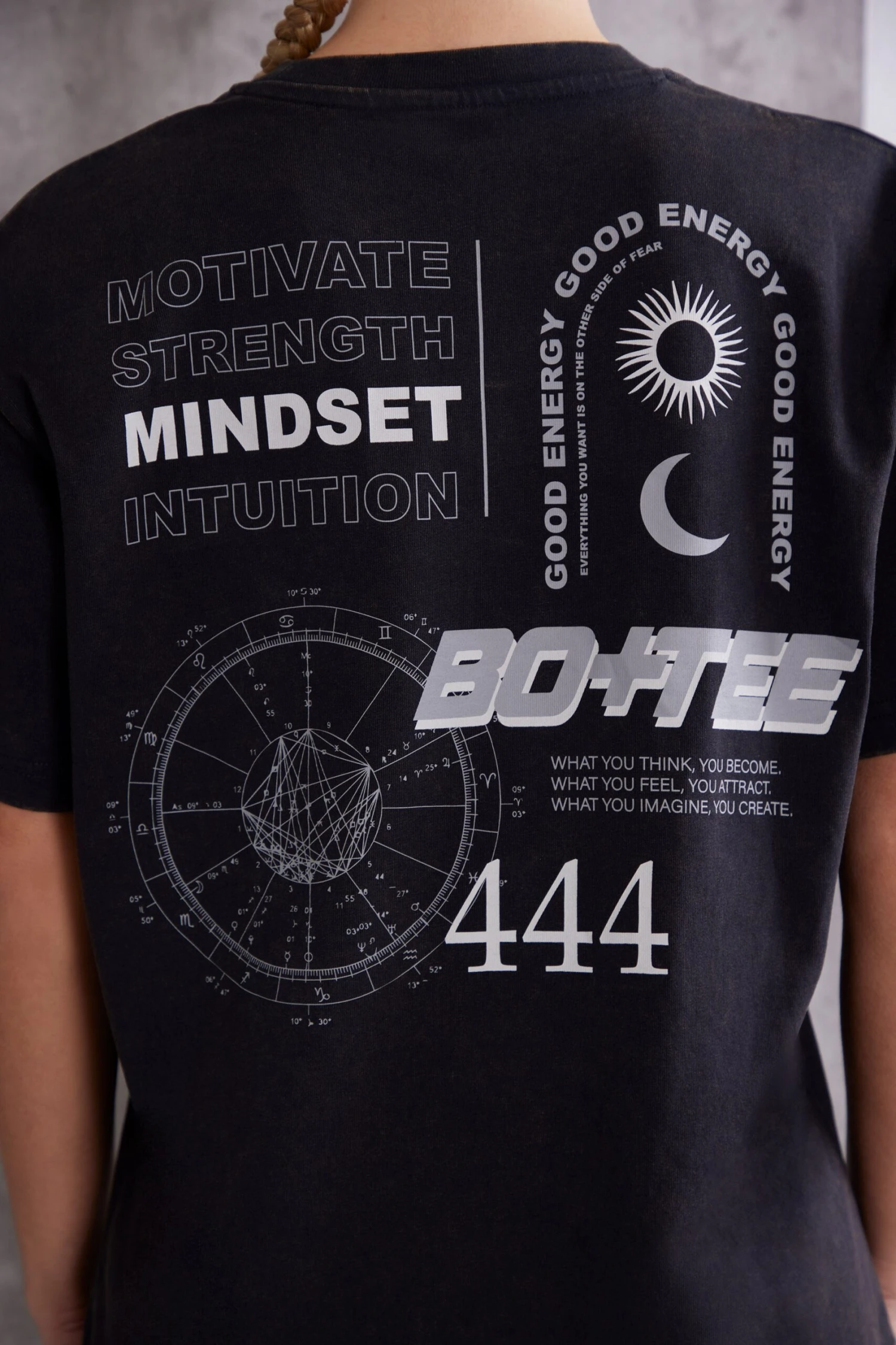 Oversized T-Shirt In Jet Black 6 Oversized T-Shirt In Jet Black - Image 4