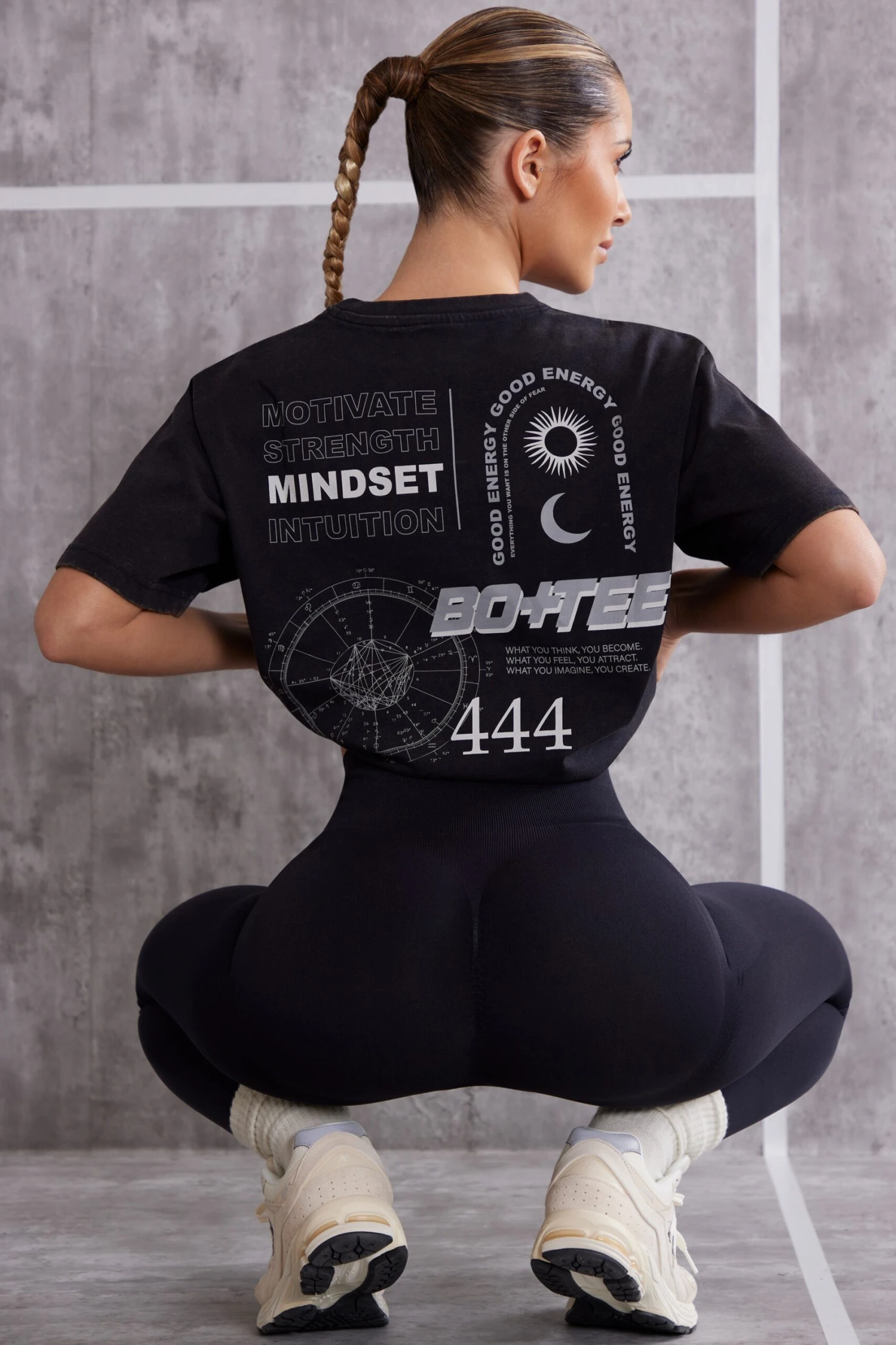 Oversized T-Shirt In Jet Black 3 Oversized T-Shirt In Jet Black