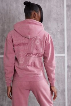 Hooded Sweatshirt In Rose 13 Hooded Sweatshirt In Rose -Core Fit Shop BT0485 BT0486 14 Effortless Pink Joggers High Vibe Hooded Jumper cc30f108 1c17 4817 8e49 2c98f4f3c4c3