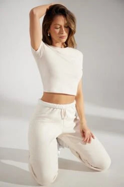 Cap Sleeve Baby Tee In Heather Oat 20 Cap Sleeve Baby Tee In Heather Oat -Core Fit Shop BT0505 10 Essence Oat Cap Sleeve Boyfriend Tee fa38539e 0542 458f 872e 027a803e03c7