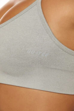 Scoop Neck Multi Strap Sports Bra In Grey -Core Fit Shop BT0570 2 Perseverance Grey Scoop Neck Back Detail Sports Bra 46c7280f eb6f 4c80 be92 1fae5d9a112d