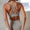 Scoop Neck Multi Strap Sports Bra In Grey -Core Fit Shop BT0570 9 Perseverance Grey Scoop Neck Back Detail Sports Bra 975c00b3 59f1 4b0f 8821 7ab44beace33