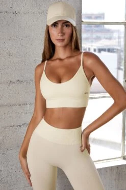 Seamless Scoop Neck Sports Bra In Ivory 12 Seamless Scoop Neck Sports Bra In Ivory -Core Fit Shop BT0574 4 Determination Ivory Scoop Neck Sports Bra 4346a02c aa8c 43cd a881 7d84cc8fdd7f