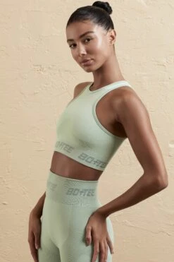 Seamless Racerback Crop Top In Sage 10 Seamless Racerback Crop Top In Sage -Core Fit Shop BT0598 BT0608 10 Aqua Racer Front Top Cycling Shorts 7da65be0 3976 4068 a439 667e3afadd34