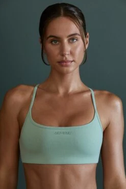 Scoop Neck Open Back Sports Bra In Sage 15 Scoop Neck Open Back Sports Bra In Sage -Core Fit Shop BT0605 BT0604 3 Sage Full Length Leggings Scoop Sports Bra 3329b4d1 7051 4bbb b4ba 5782b645489b