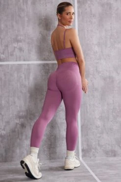 High Waist Seamless Leggings In Mauve -Core Fit Shop BT0615 BT0612 12 Aligned Pink Scoop Sport Bra Superset Full Length Leggings 4d545ce5 333f 47ff b254 52ebe879be23
