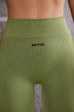 High Waist Seamless Leggings In Olive -Core Fit Shop BT0615 BT0612 14 Aligned Olive Scoop Sport Bra Superset Full Length Leggings 60253c24 1828 4978 a1a4 501bd1a50e2d
