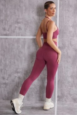 High Waist Seamless Leggings In Dark Rose -Core Fit Shop BT0615 BT0612 14 Superset Aligned Rose Scoop Sportbra Full Length Leggings 9c9b26e7 6f99 4e72 a588 6c1828ed3082