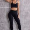 High Waist Seamless Leggings In Jet Black 1 High Waist Seamless Leggings In Jet Black -Core Fit Shop BT0615 BT0612 5 Superset Black Scoop Sport Bra Full Length Leggings 3e6a7903 bf66 4118 8caa a34aa55a87e9
