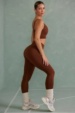 Super Sculpt Full Length Leggings In Copper Brown -Core Fit Shop BT0641 3 Brown Leggings aa33c461 76ee 4660 89a7 6aa598912dd0