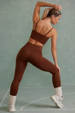 Super Sculpt Full Length Leggings In Copper Brown -Core Fit Shop BT0641 5 Brown Leggings ccfc5fe1 85b0 414e 80e9 031a170d09fb
