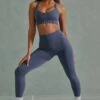 Super Sculpt Full Length Leggings In Steel Blue -Core Fit Shop BT0641 8 Blue Leggings 26a9360c 4462 475e 8672 1692901597c2