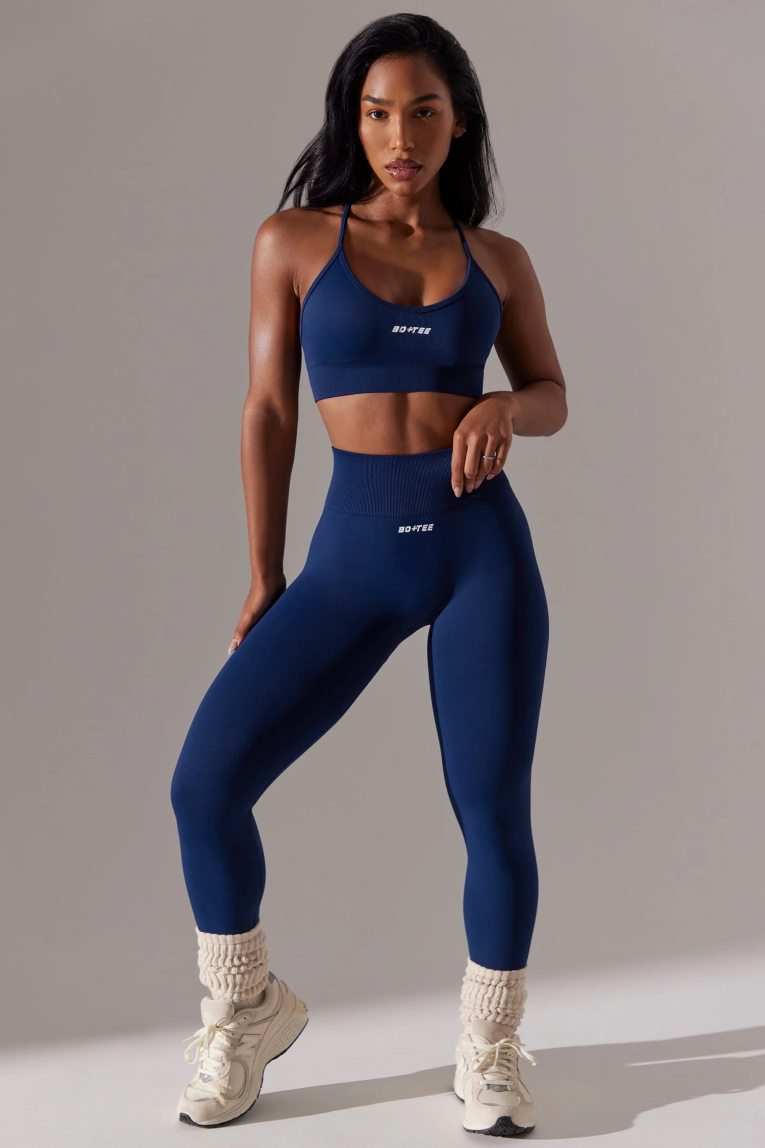 High Waist Super Sculpt Leggings In Navy 8 High Waist Super Sculpt Leggings In Navy - Image 6