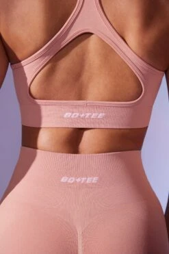 Cut Out Define Luxe Sports Bra In Dusty Mauve 12 Cut Out Define Luxe Sports Bra In Dusty Mauve -Core Fit Shop BT0666 6 Dusty Mauve Cut Out Sports Bra