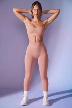 High Waist Define Luxe Leggings In Dusty Mauve -Core Fit Shop BT0668 3 Power Dusty Mauve Leggings 2c849fae 6024 4828 a85a b2db32f061e8