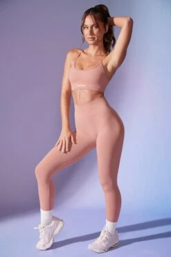 High Waist Define Luxe Leggings In Dusty Mauve -Core Fit Shop BT0668 4 Power Dusty Mauve Leggings 25673acc 2d7e 4623 b68e 72657cc7a9c6