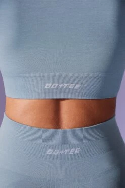 Define Luxe Baby Tee Crop Top In Denim Blue -Core Fit Shop BT0672 6 Excel Slate Blue Cropped Tshirt e0a8e451 b9ea 4a67 a521 a6532df3f395