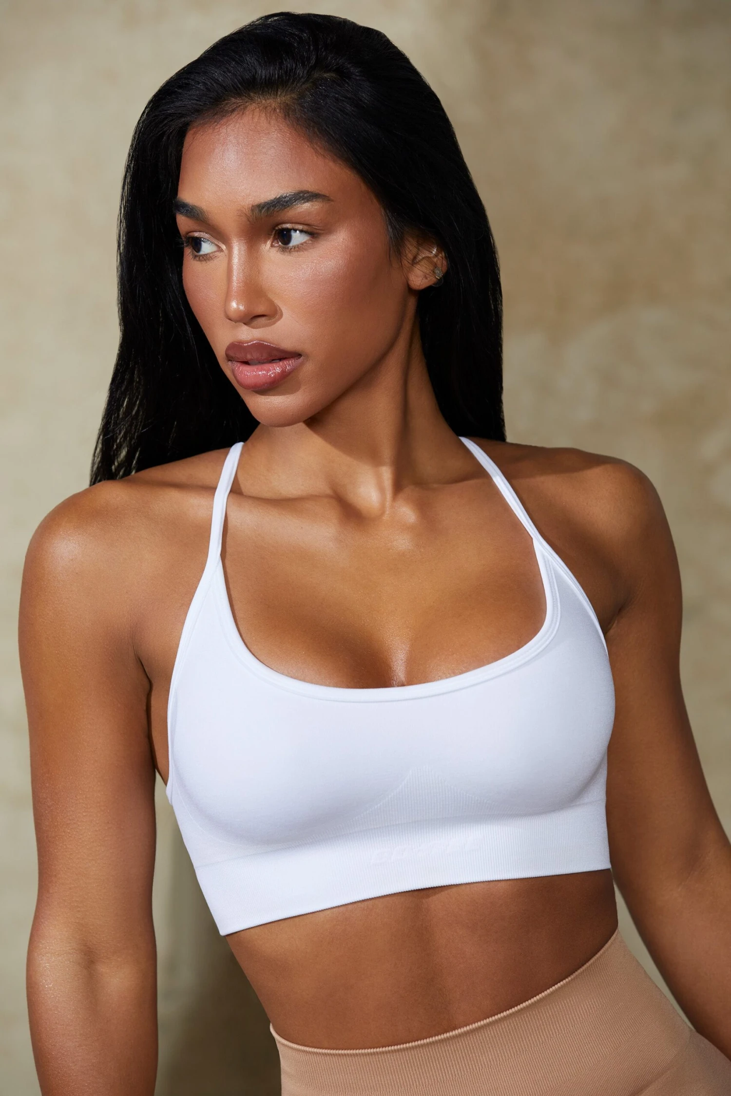 Low Back Define Luxe Sports Bra In White 7 Low Back Define Luxe Sports Bra In White - Image 5