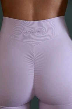 High Waist Wrap Over Leggings In Lilac -Core Fit Shop Look13 3192copy2 8bfbe971 bad7 4a89 a43d 1cc8ae78d685