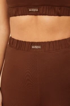 High Waisted Mini Shorts In Brown 9 High Waisted Mini Shorts In Brown -Core Fit Shop bt0227 3 wind down brown short 1