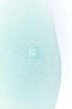Energise Ribbed Tie Front Full Length Leggings In Light Blue 11 Energise Ribbed Tie Front Full Length Leggings In Light Blue -Core Fit Shop bt0302 bt0304 9 energise light blue ribbed drawstring leggings feel your power ribbed cross strap crop top
