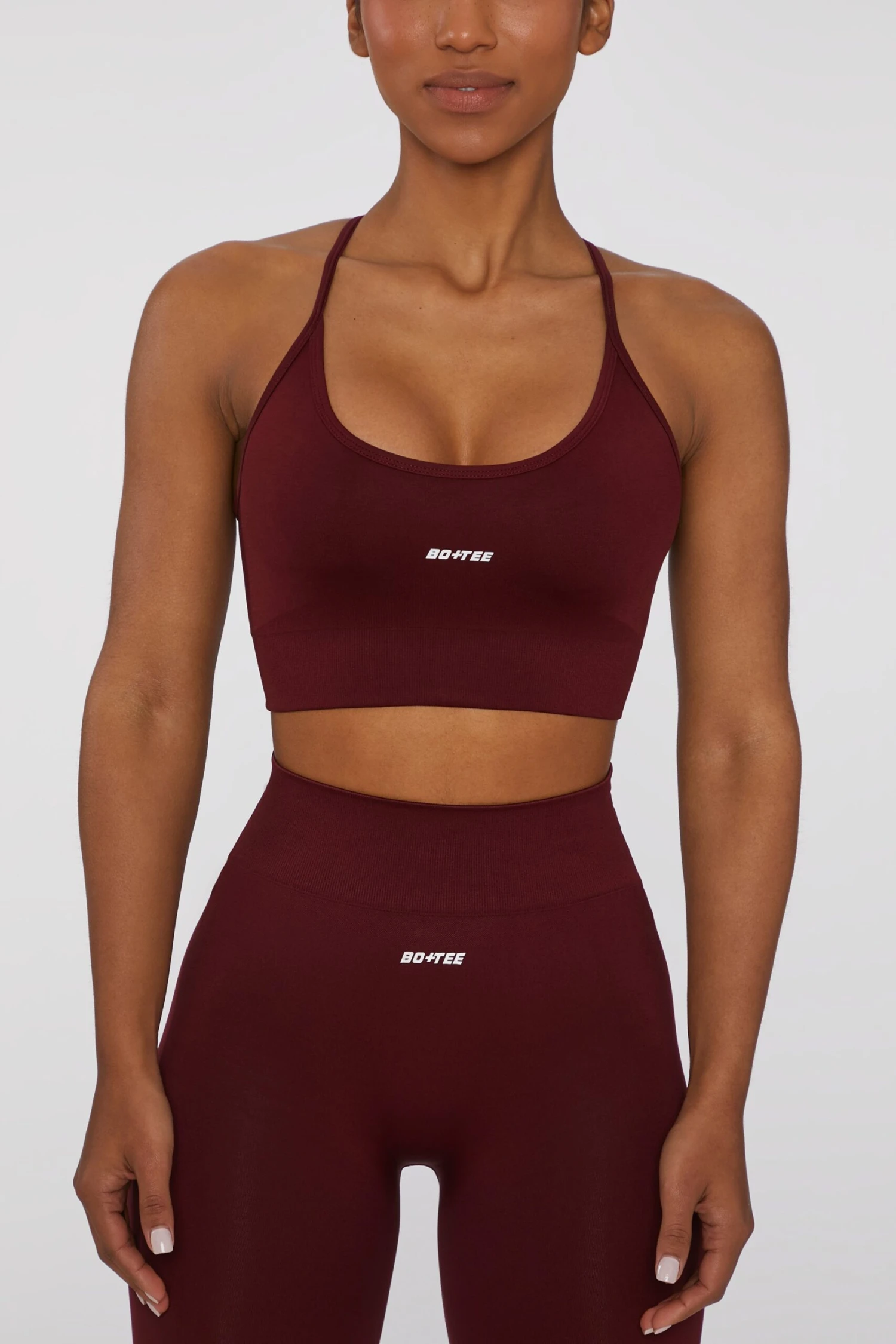 Circuit Sports Bra In Deep Red 3 Circuit Sports Bra In Deep Red
