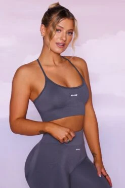 Sports Bra In Grey