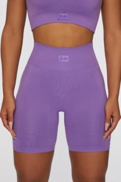 Biker Shorts In Purple 13 Biker Shorts In Purple -Core Fit Shop bt0403 1 push yourself purple biker shorts