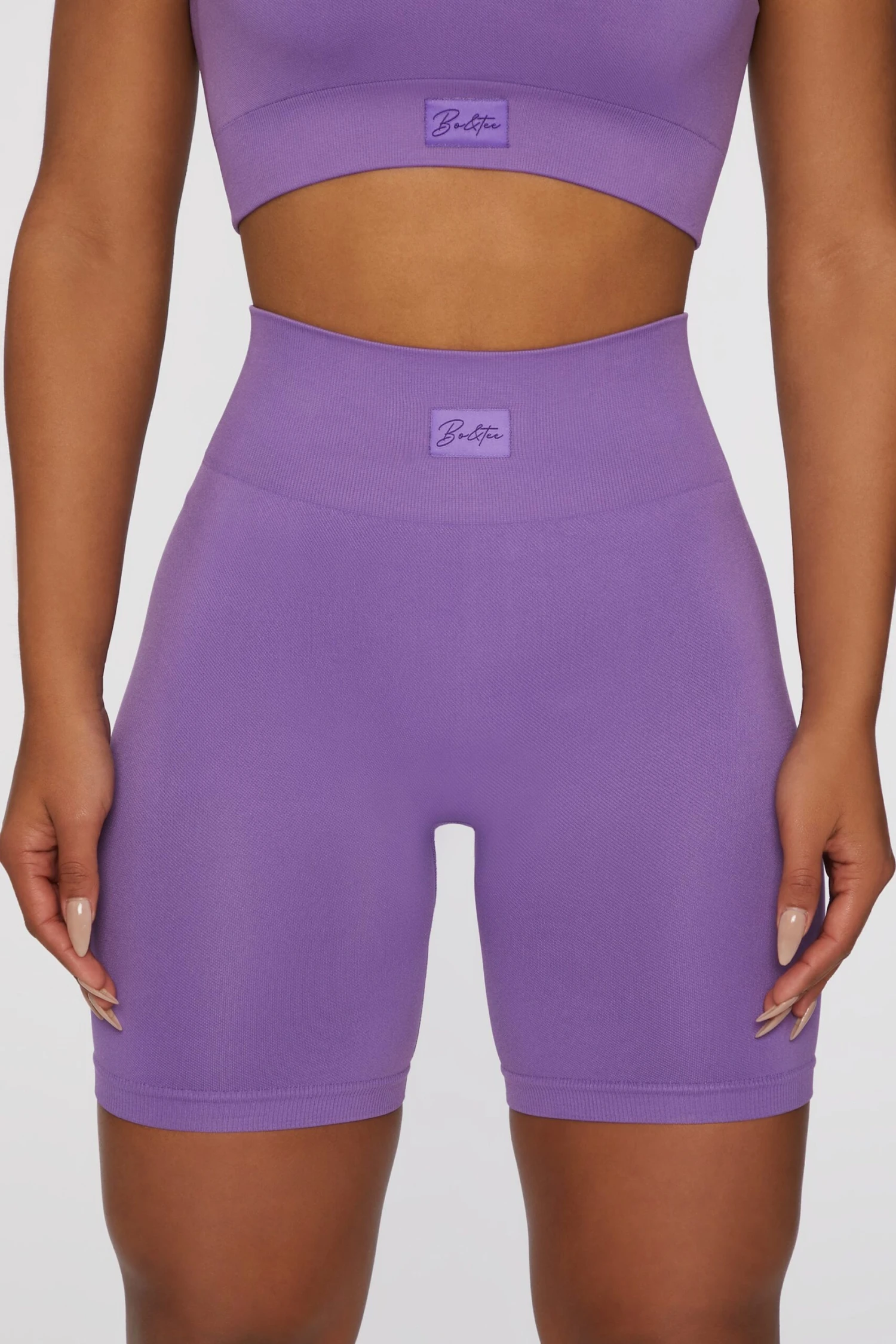 Biker Shorts In Purple 8 Biker Shorts In Purple - Image 6