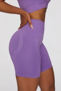 Biker Shorts In Purple 12 Biker Shorts In Purple -Core Fit Shop bt0403 3 push yourself purple biker shorts