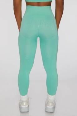 Leggings In Turquoise -Core Fit Shop bt0404 2 energetic turquoise leggings 1